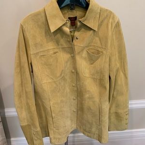 Suede Leather jacket by Danier
